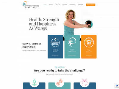 ptwithmargaret.com snapshot