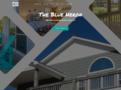 blue-heron-obx-vacation.com snapshot