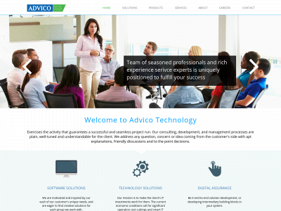advicotechnology.com snapshot