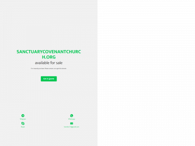 www.sanctuarycovenantchurch.org snapshot