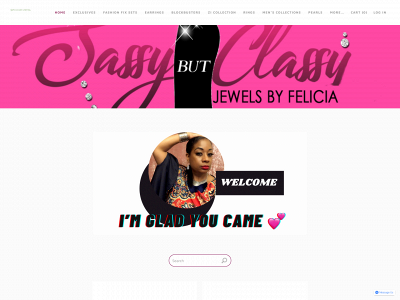www.sassybutclassyjewels.com snapshot