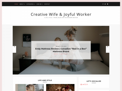 creativewifeandjoyfulworker.com snapshot