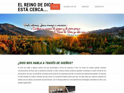 elreinodedios.info snapshot