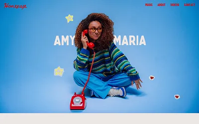 amymaria.com snapshot