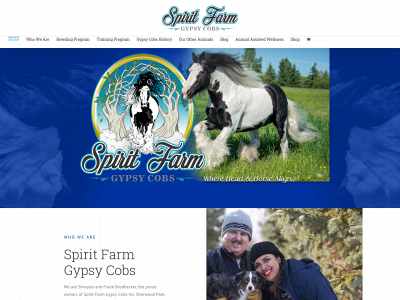 spiritfarmgypsycobs.com snapshot