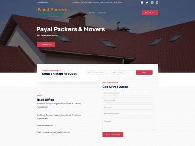 payalpackersandmovers.co.in snapshot