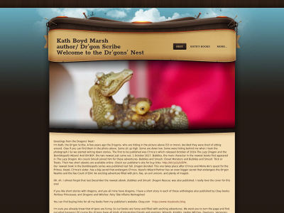 kathboydmarshauthor.com snapshot