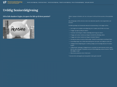 pensionsplanlægning.dk snapshot