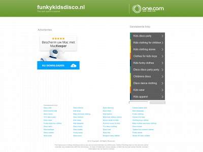 funkykidsdisco.nl snapshot