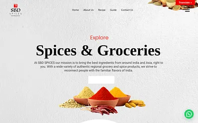 sbdspices.com snapshot