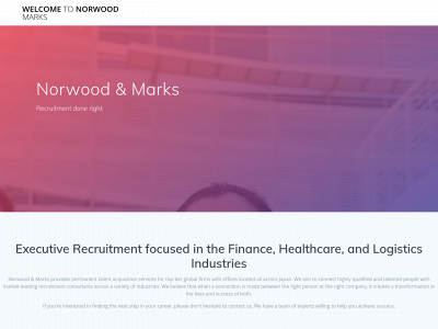 norwoodmarks.com snapshot