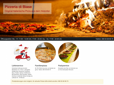 pizzeriadibiase.de snapshot