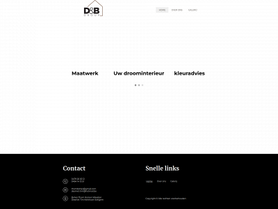 dbinterieur.be snapshot