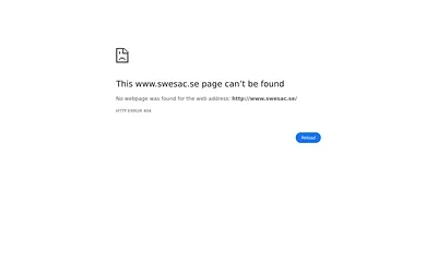swesac.se snapshot