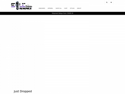 soleincredible.com snapshot