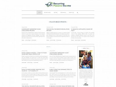 recurringpassiveincome.com snapshot