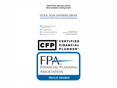 stockplanadvisory.com snapshot