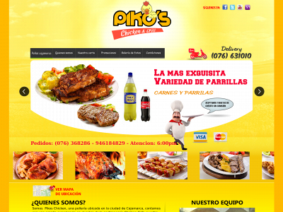 pikoschickencajamarca.com snapshot