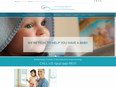 westchesterfertility.com snapshot