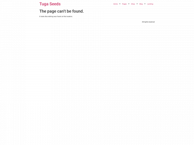 tugaseeds.com snapshot