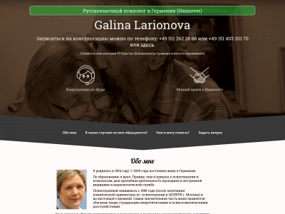 larionova-beratung.de snapshot