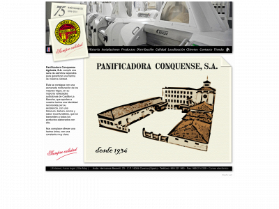 www.panificadoraconquense.com snapshot