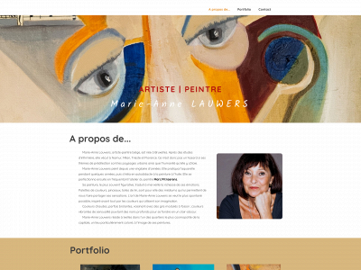 marie-anne-lauwers.be snapshot