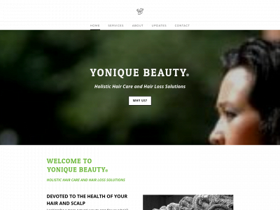 yoniquebeautysalon.com snapshot