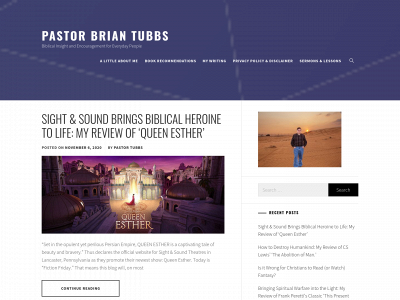 pastorbriantubbs.com snapshot