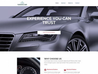 elegance-cars.be snapshot