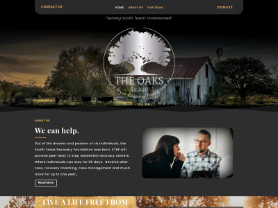 southtexasrecoveryfoundation.org snapshot