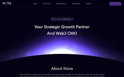 novastrategy.io snapshot