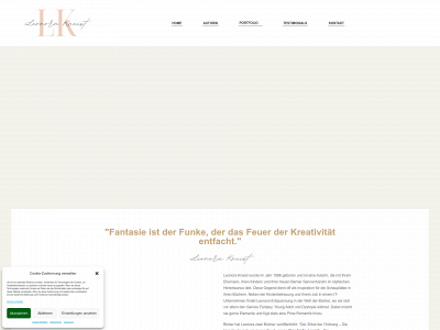 leonorakneist.com snapshot