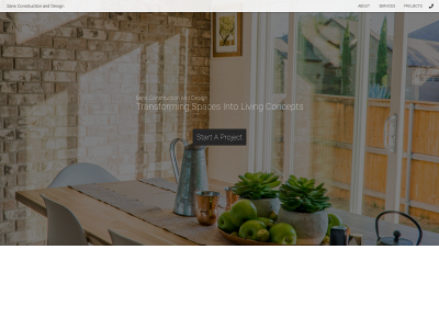 sansconstruction.com snapshot