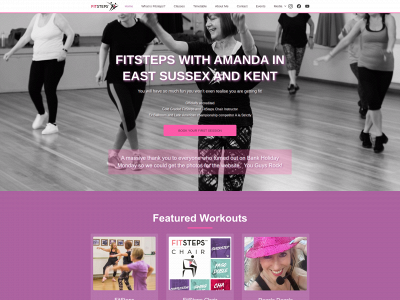 fitstepsamanda.com snapshot