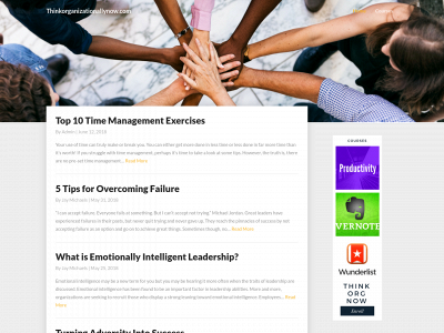 thinkorganizationallynow.com snapshot