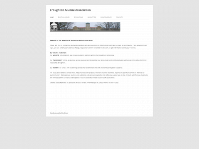 broughtonalumni.com snapshot