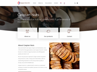 caspiannuts.nl snapshot