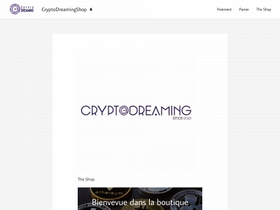 cryptodreamingshop.com snapshot