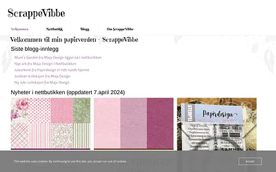 scrappevibbe.no snapshot
