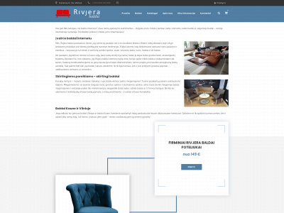 rivjera.lt snapshot