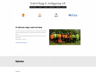kakedbygg.se snapshot