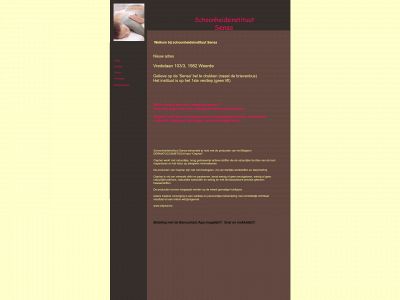 schoonheidsinstituut-sensa.be snapshot