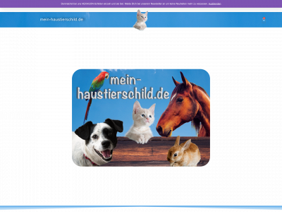mein-haustierschild.de snapshot