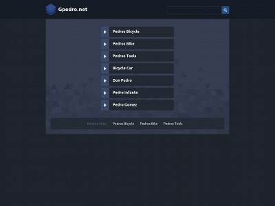 gpedro.net snapshot