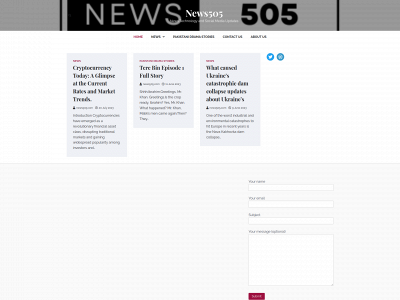 news505.com snapshot