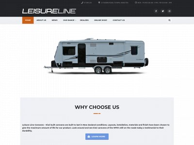 leisureline.co.nz snapshot