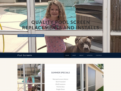 saveonpoolscreen.com snapshot