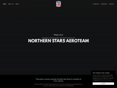 northernstarsaeroteam.com snapshot