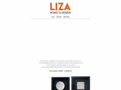 lizakonstodesign.se snapshot